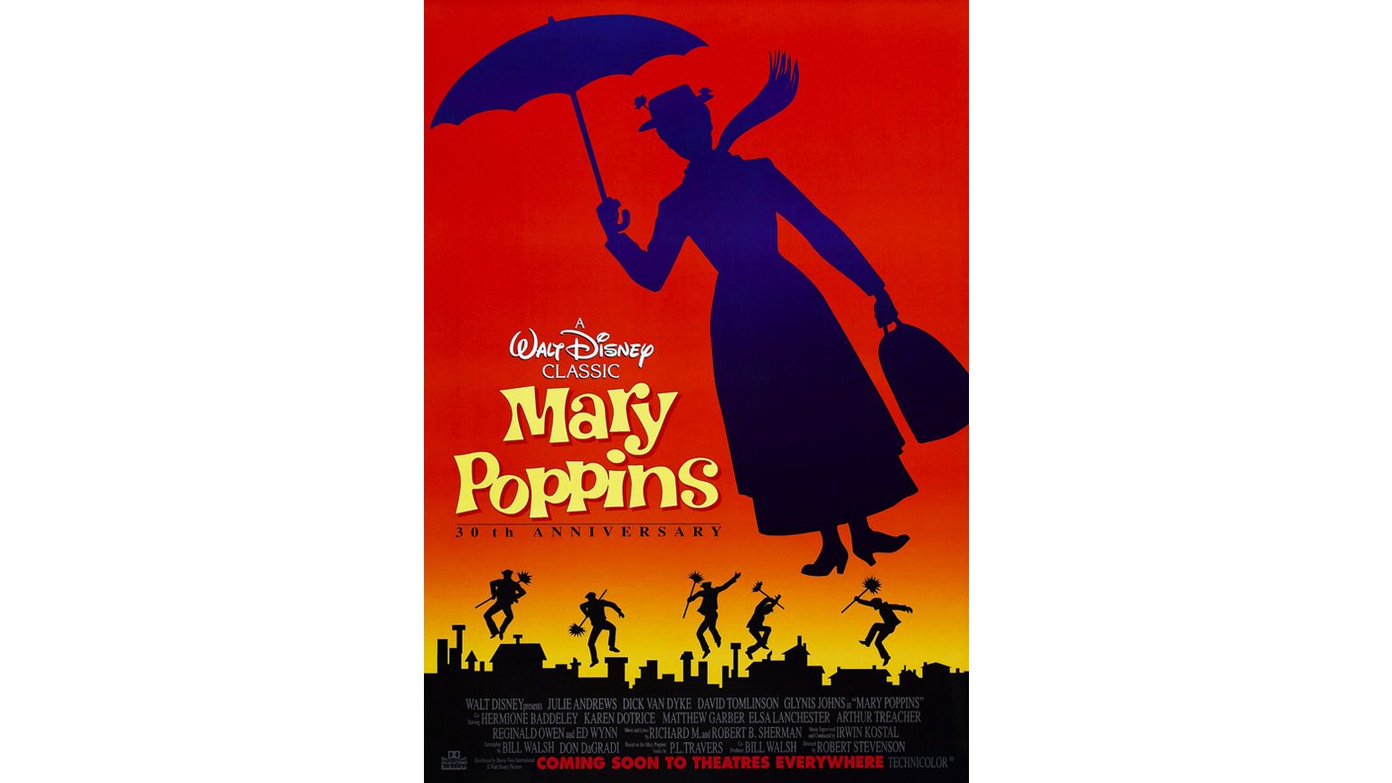 MARY POPPINS, US poster, 1964.