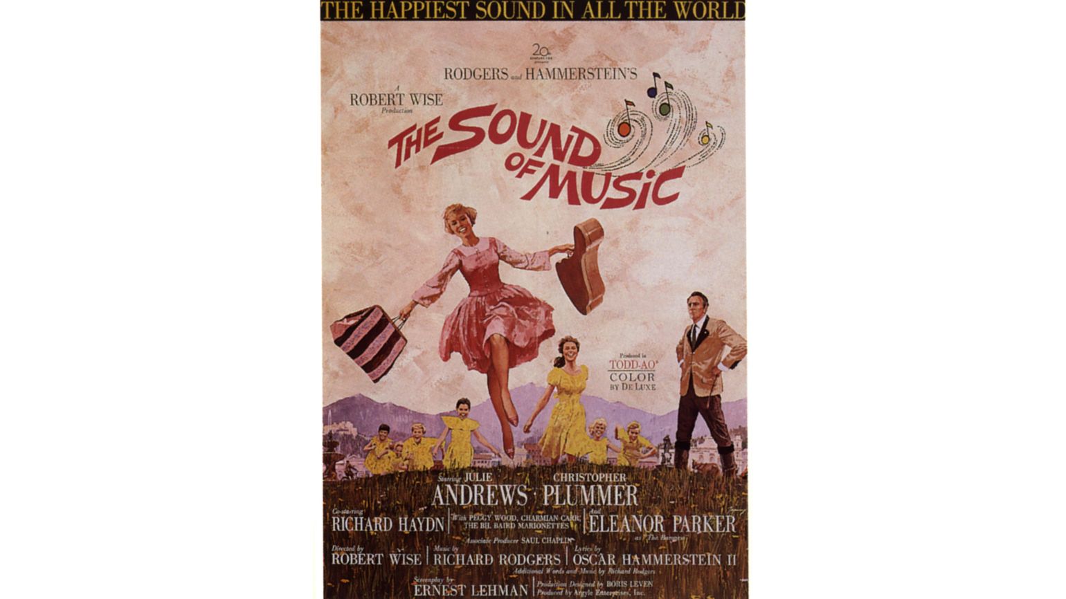 The Sound of Music, 1965, 1960s, USA. FOR EDITORIAL USE ONLY/NO MERCHANDISING/NO ALTERATION.