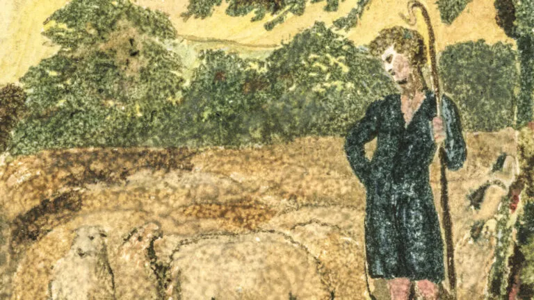 he Shepherd, from 'Songs of Innocence', 1789 by Blake, William
