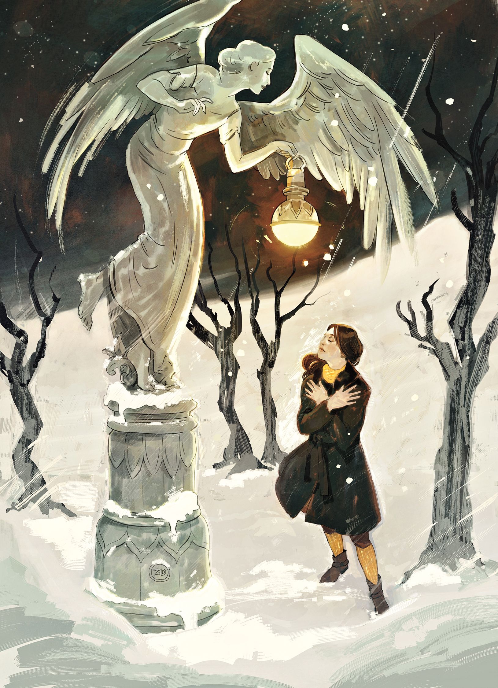 Winter angel