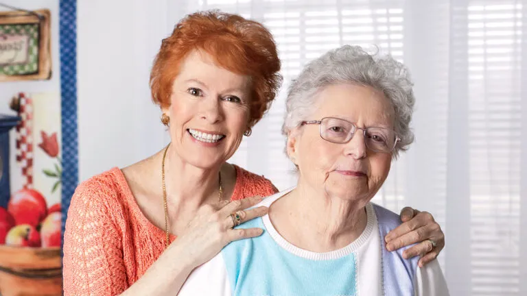 Jeanette and her mother