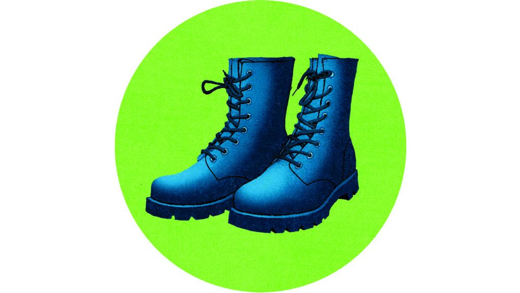 Illustration of a pair of boots