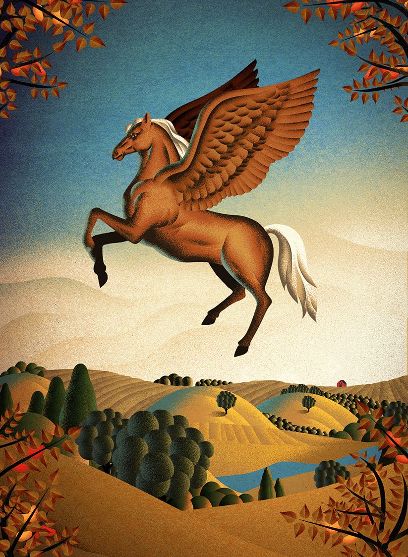 A more autumnal angel Pegasus