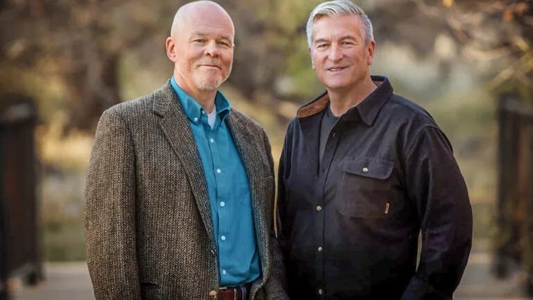 Jeff Olsen and Dr. Jeff O'Driscoll/ Photo credit: Robin Johnson