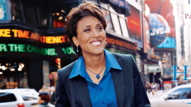 Robin Roberts and her mother, Lucimarian