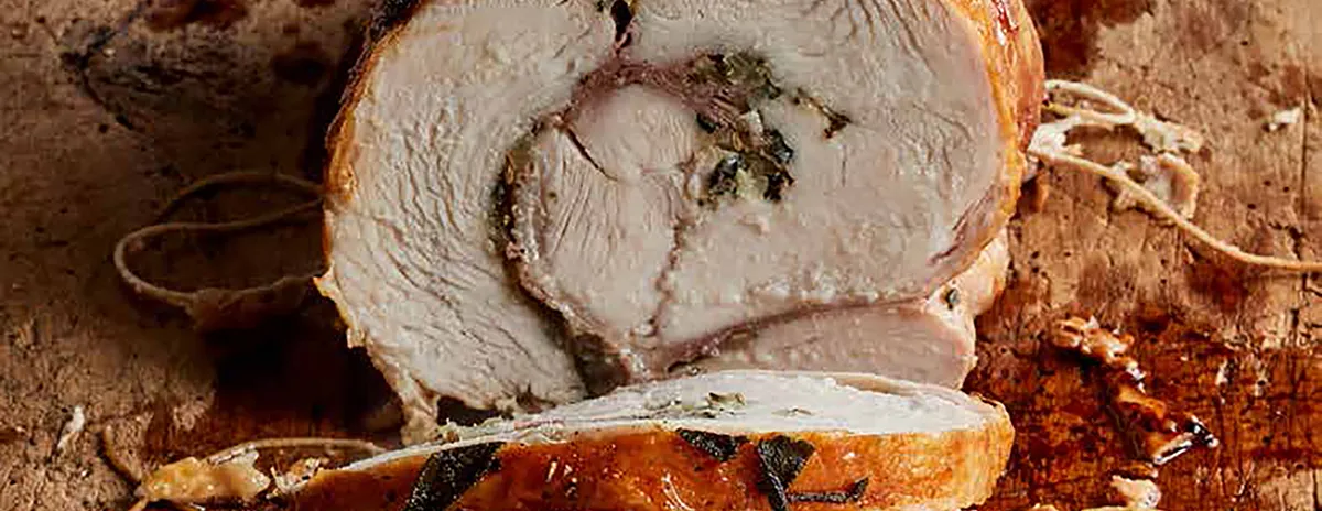 Ina Garten's Tuscan Turkey Roulade