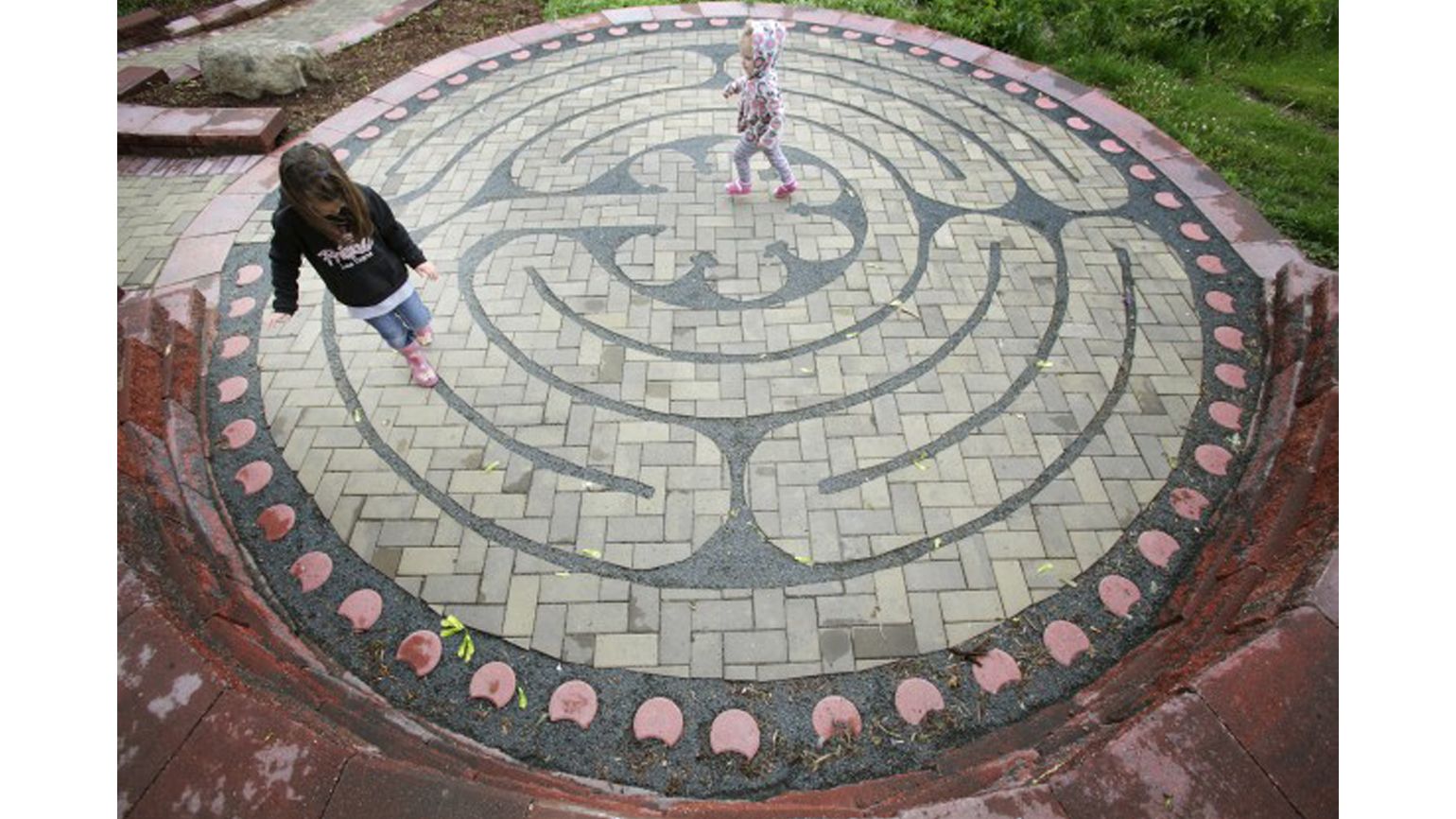 St. Mary’s Hospital Labyrinth; Photo credit: M.P. King-State Journal