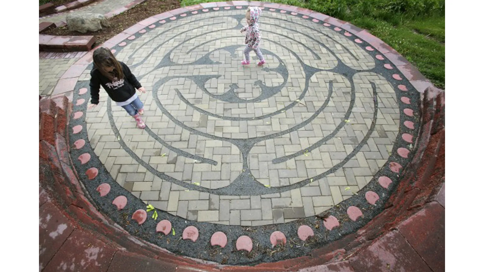 St. Mary’s Hospital Labyrinth; Photo credit: M.P. King-State Journal