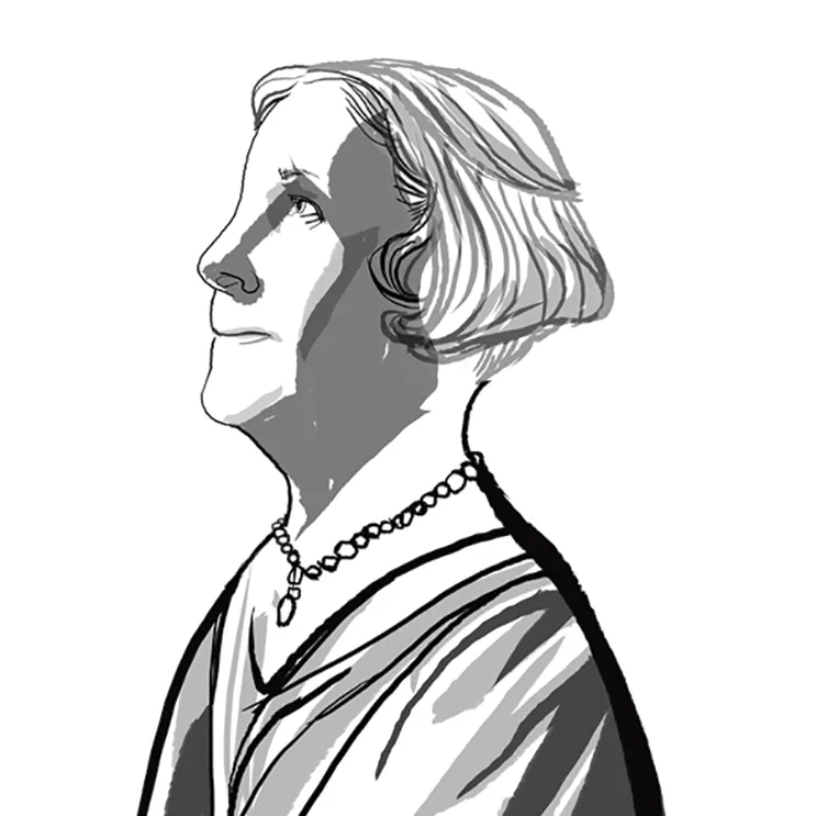 Evelyn Underhill; ILLUSTRATION BY JOHN JAY CABUAY