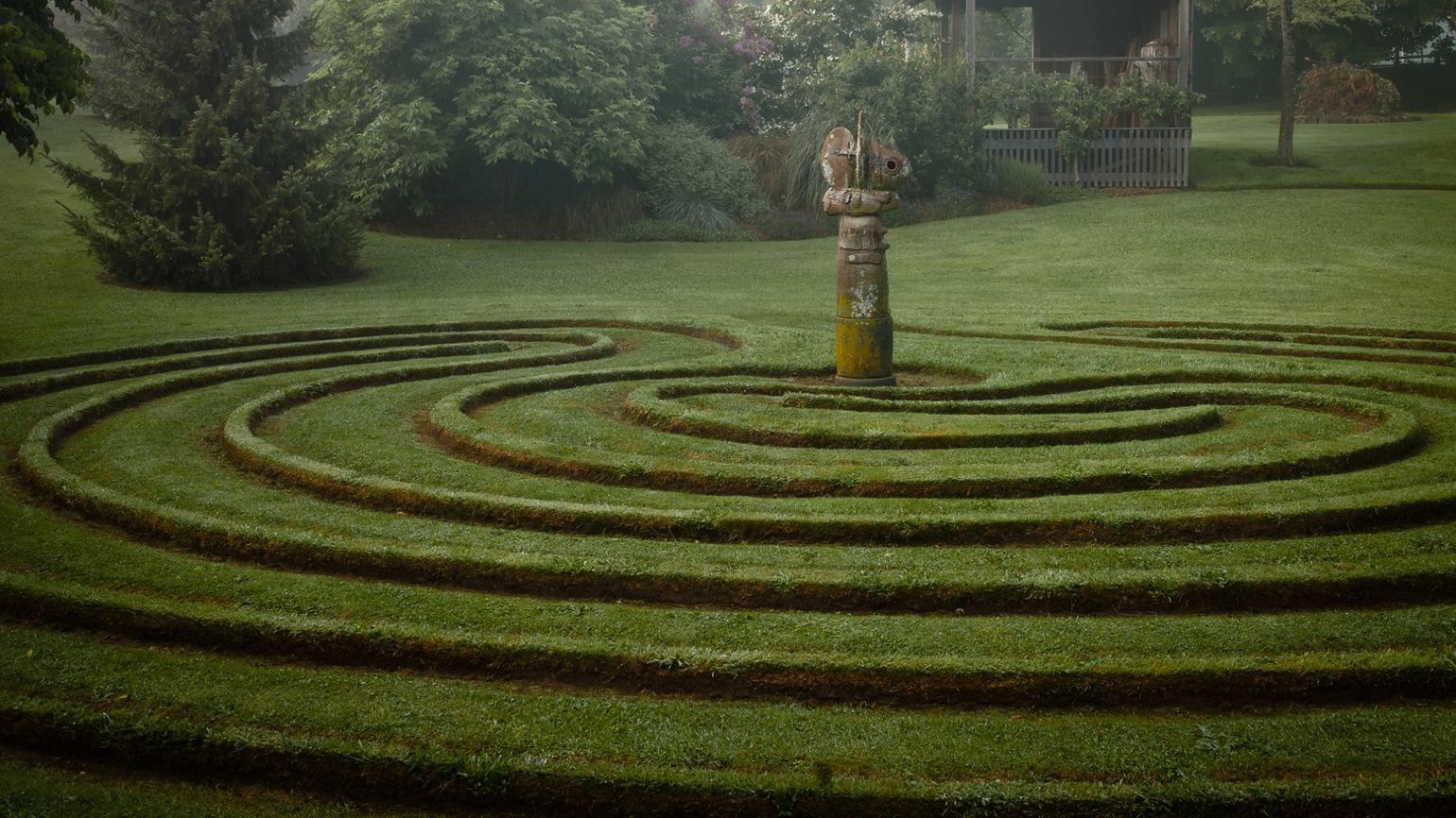 Wychwood Garden and Nursery Labyrinth; Photo credit: Wychwood Garden and Nursery