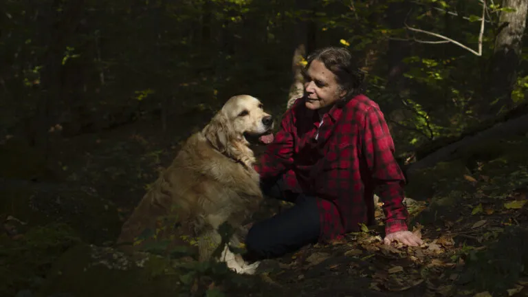 Gracie and Edward in the Berkshires