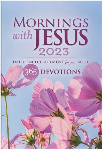 Cover of Mornings with Jesus 2023 new years devotional