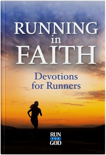Cover of Running in Faith devotional for the new year