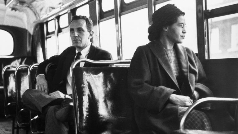 Rosa Parks in Montgomery, Alabama