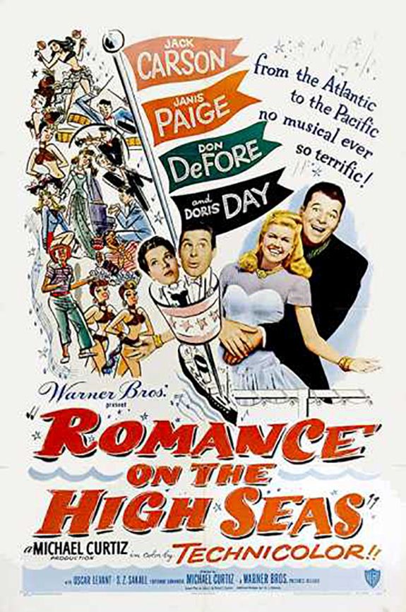 Romance on the High Seas poster