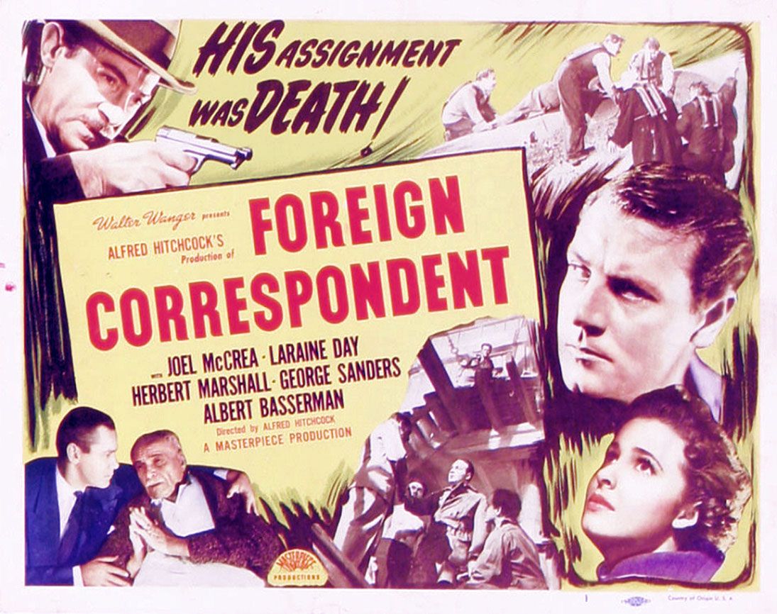 Foreign Correspondence poster