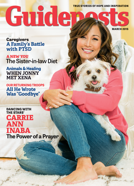 Carrie Ann Inaba on the cover of Guideposts magazine (Guideposts)