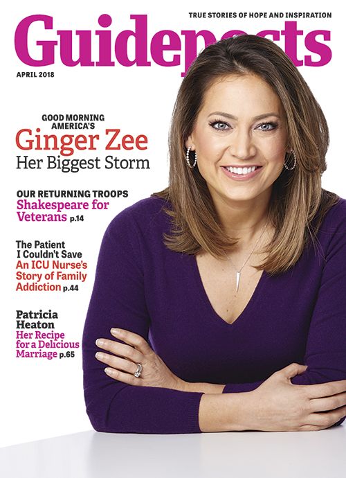 Ginger Zee on the cover of Guideposts magazine (Guideposts)