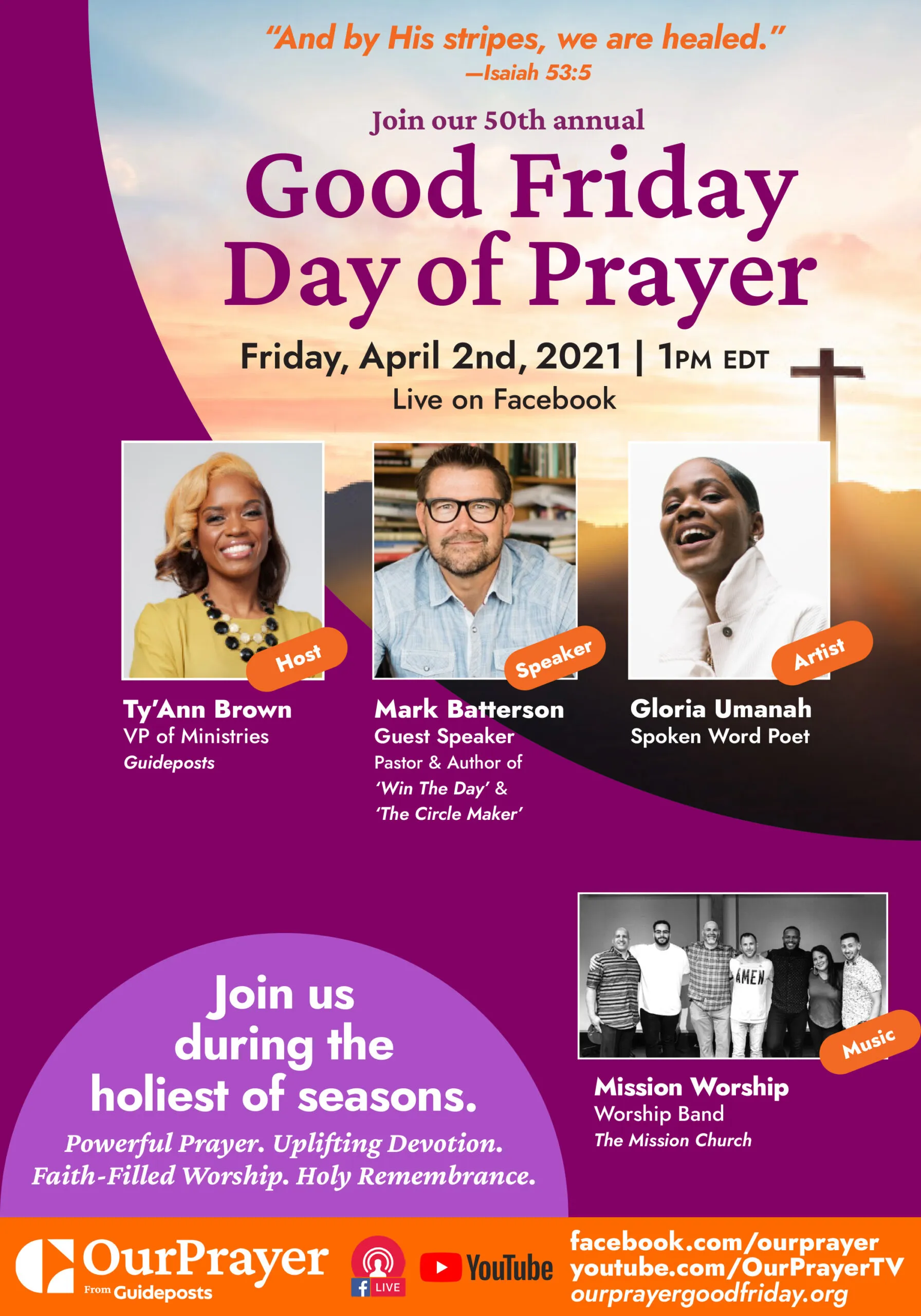 Good Friday Day of Prayer 2021