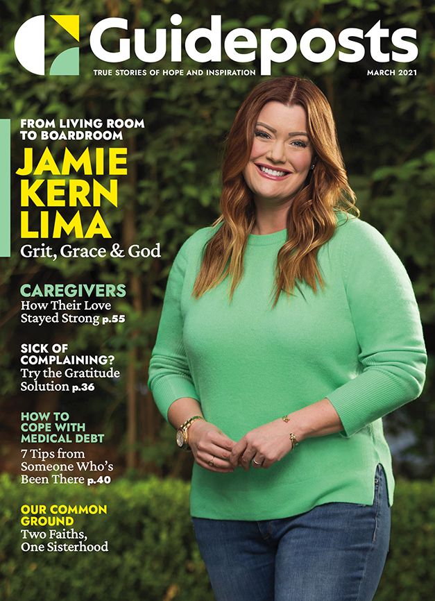 Jamie Kern Lima on Guideposts cover (Guideposts)