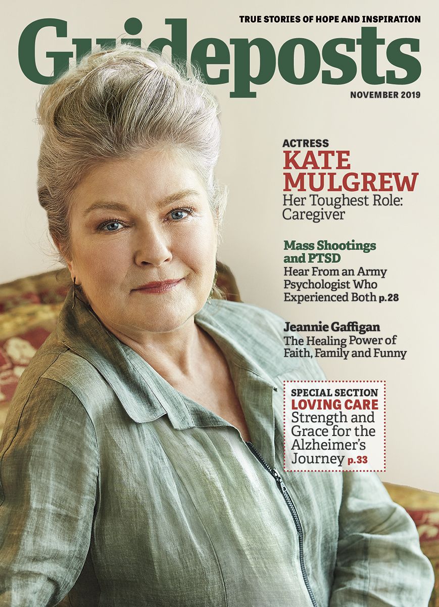 Kate Mulgrew on the cover of Guideposts magazine (Guideposts)