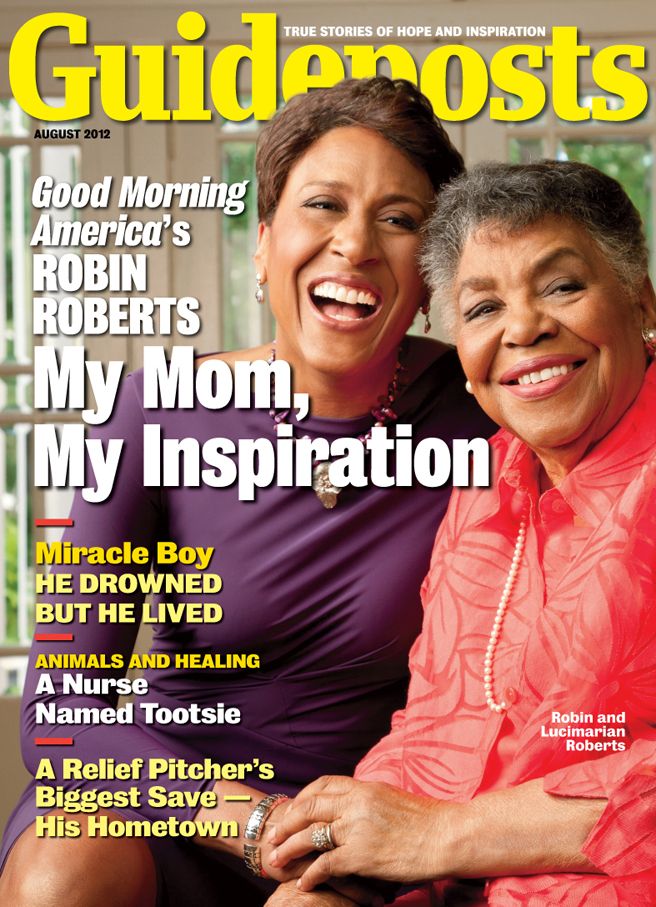 Robin Roberts on the cover of Guideposts magazine (Guideposts)