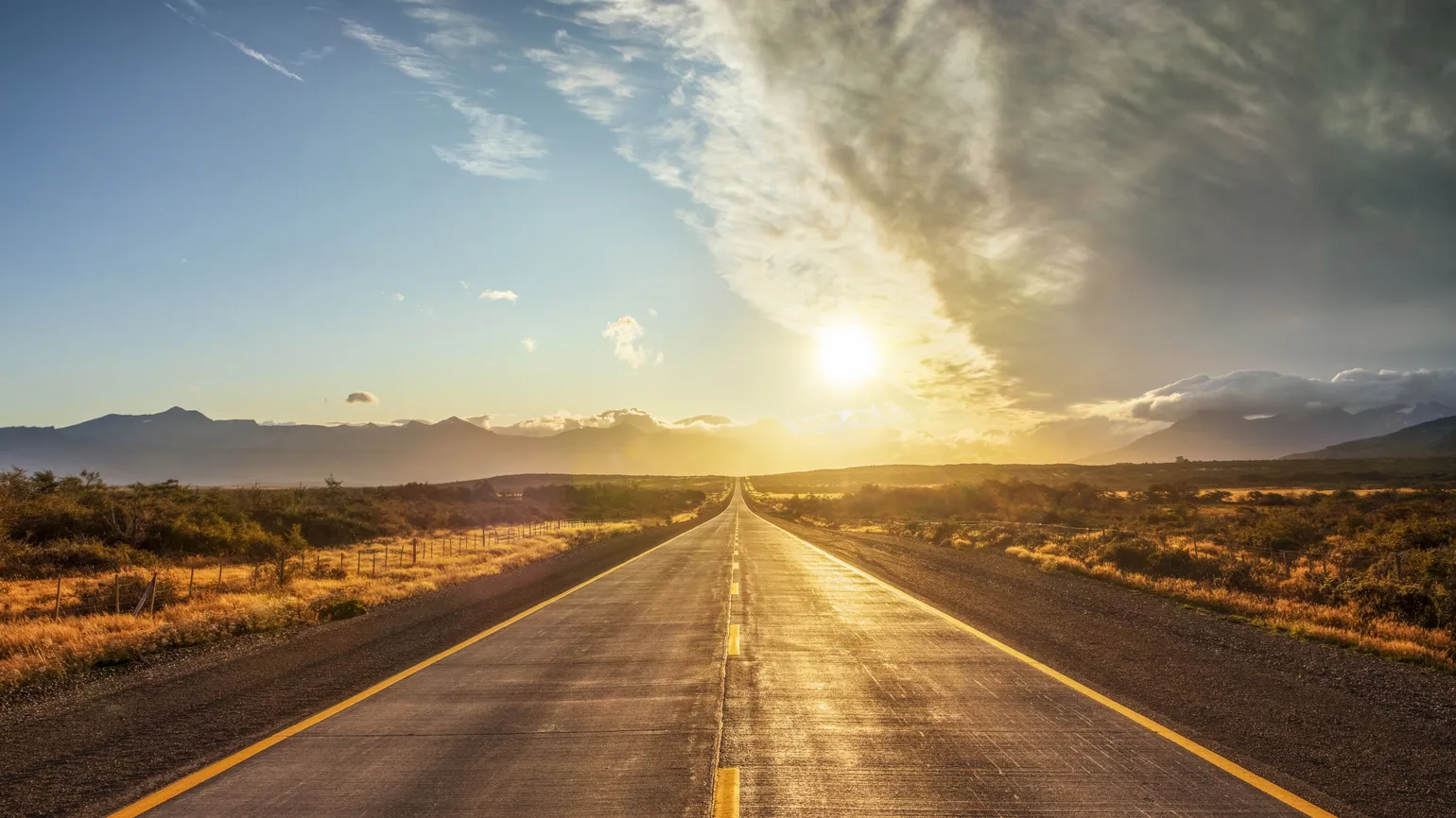 A road stretching across a distance; Getty Images