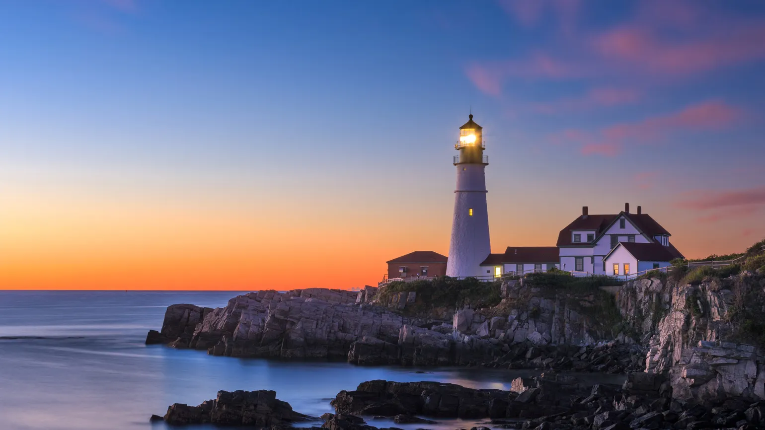 A lighthouse; Getty Images