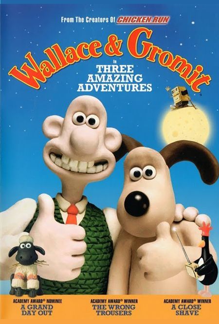 Wallace and Gromit shorts from Aardman Animations