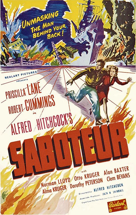 Saboteur poster