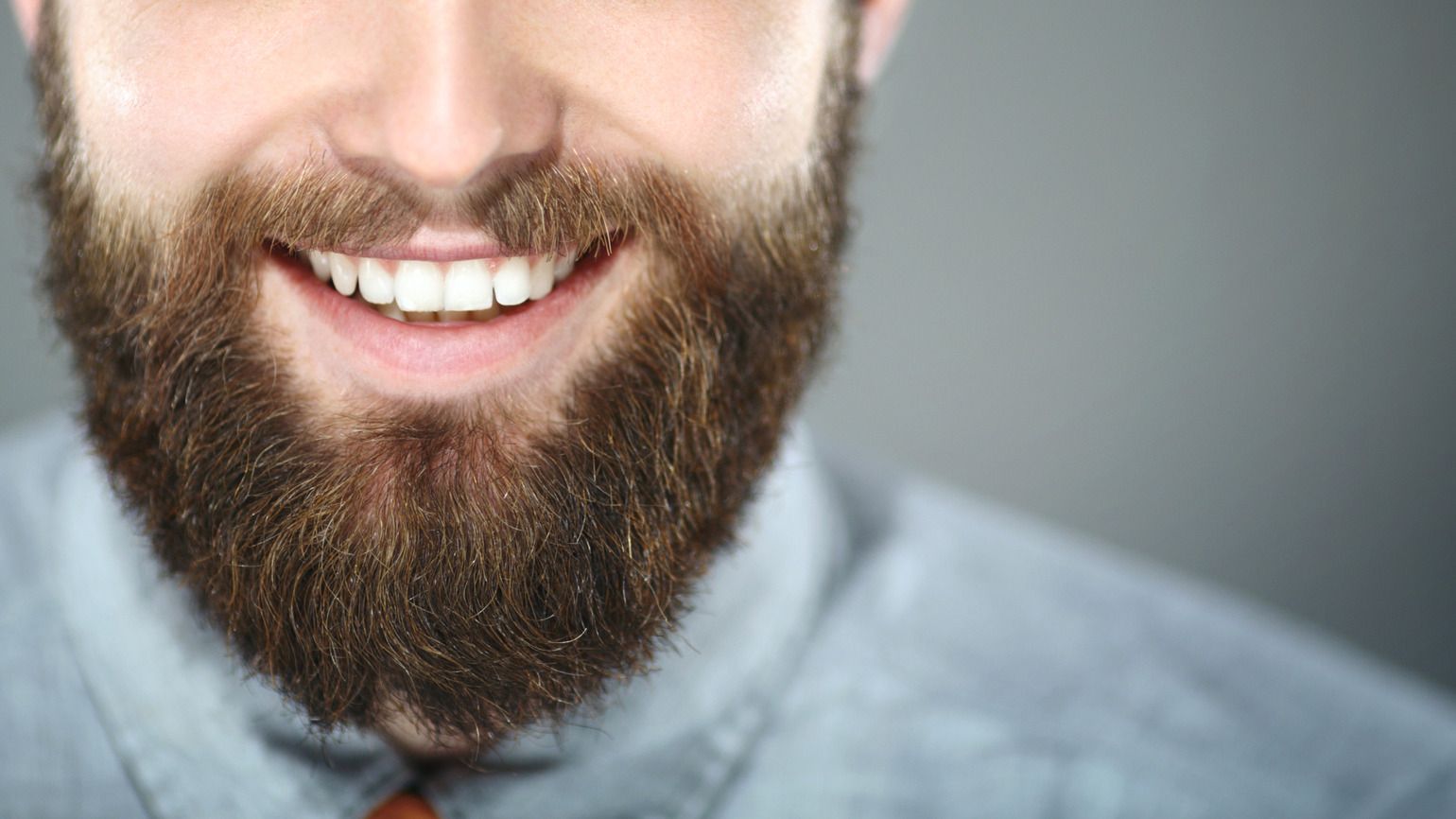 Bearded smiling man (Getty Images)