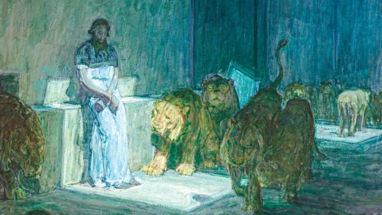 Daniel in the den of lions; Photo credit: LACMA - The Los Angeles County Museum Of Art