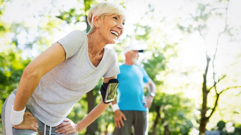 Woman enjoying exercise actiivty; Adobe Stock