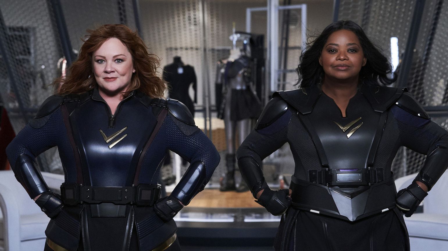 Melissa McCarthy and Octavia Spencer in Thunder Force (Netflix)