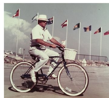  Rick's dad at the 1984 Olympics in Los Angeles