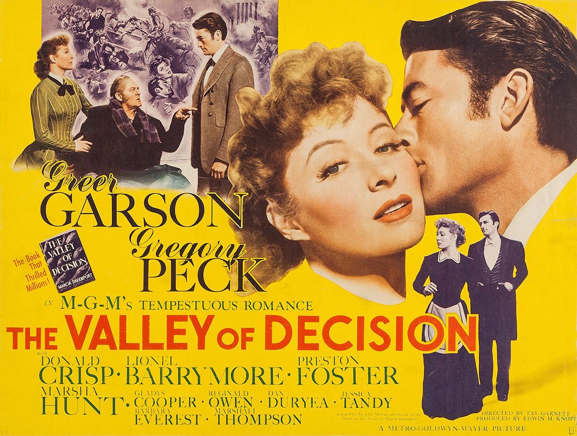 The Valley of Decision poster