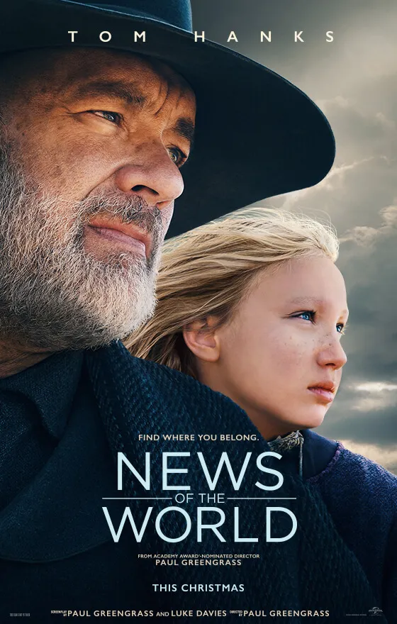 News of the World with Tom Hanks and Helena Zengel (Universal Pictures)