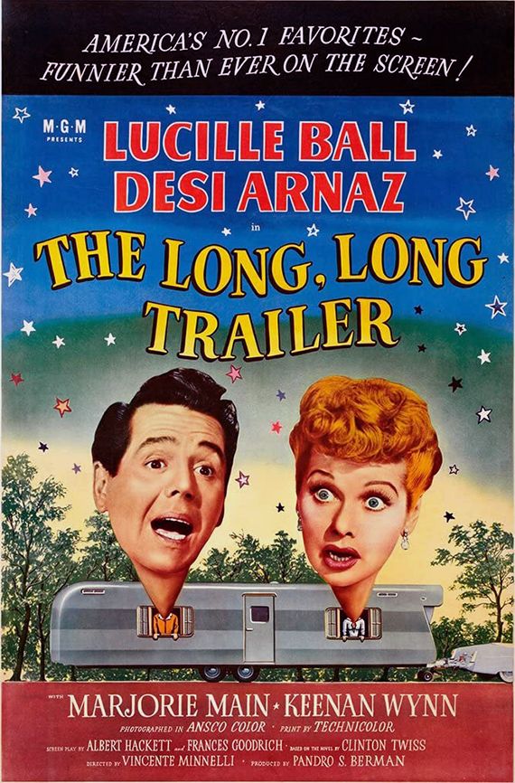 The Long, Long Trailer poster
