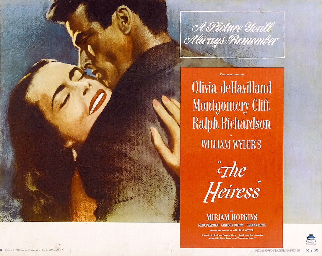 The Heiress poster