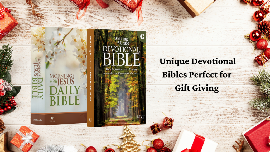 Devotional Bibles are a Christian present for Christmas 2022