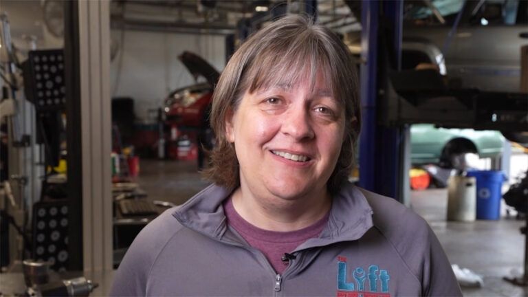 Cathy Heying, founder of Lift Garage;video by Matthew Gilson