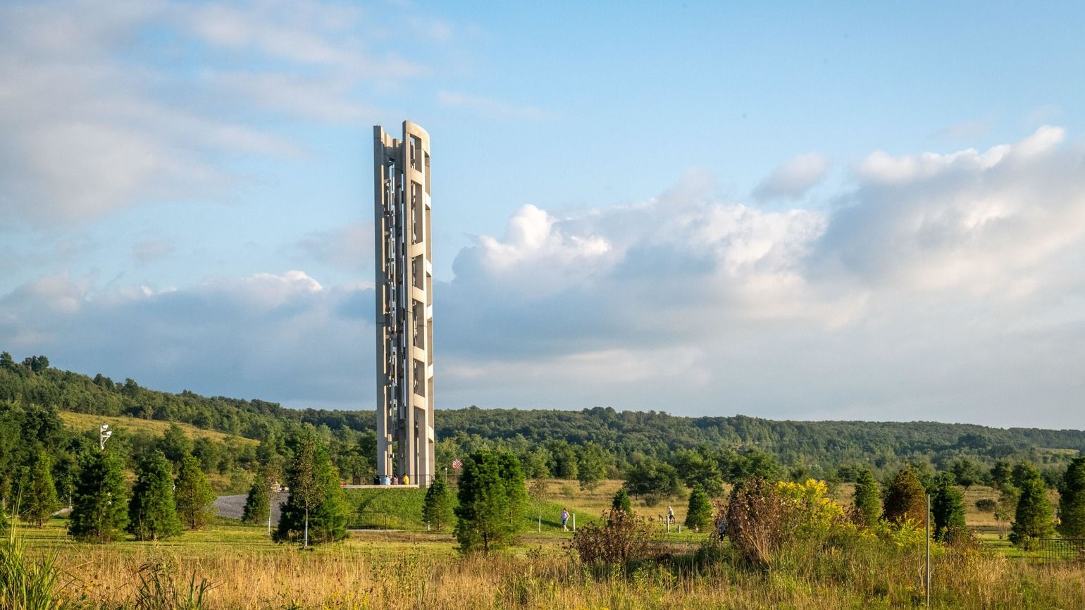 The Tower of Voices at Flight 93 Memorial, Shanksville, PA (Alamy)