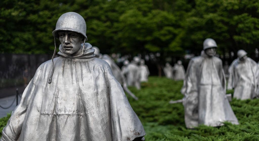 Korean War Veterans Memorial in Washington D.C.