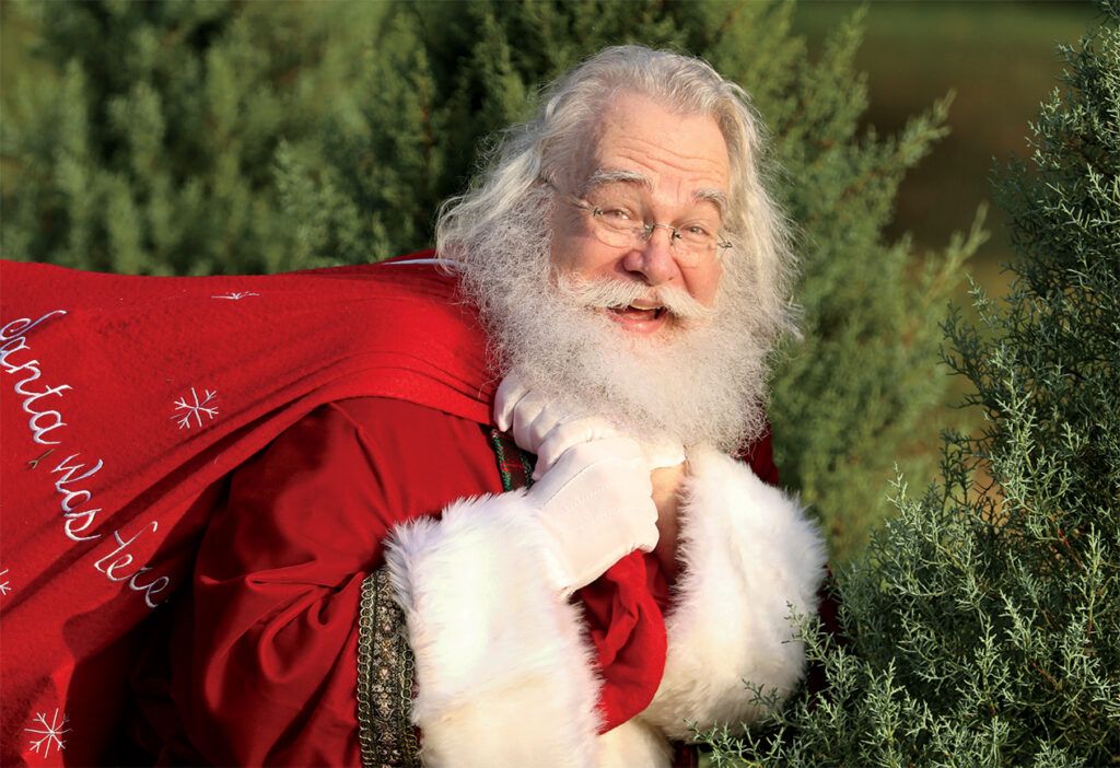 Jon W. Sparks as Santa; photo by Karen Pulfer Focht