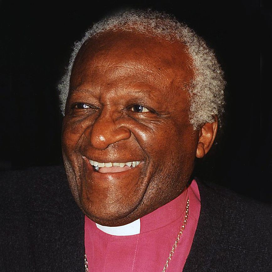 Archbishop Desmond Tutu; photo by John Mathew Smith 2001, CC