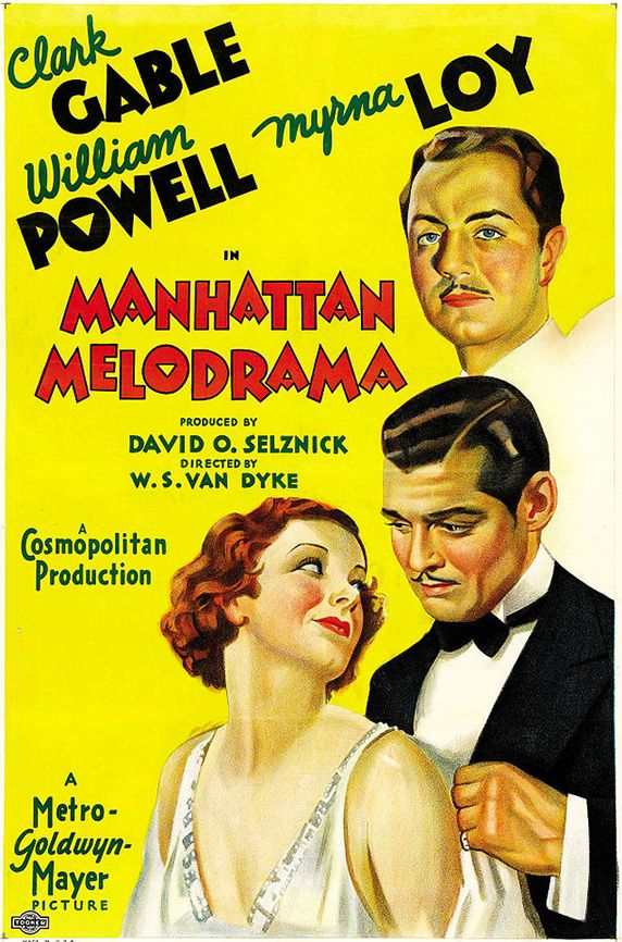 Manhattan Melodrama poster