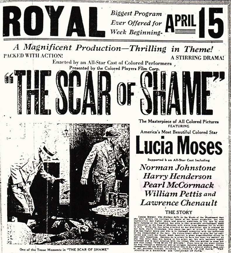 The Scar of Shame poster