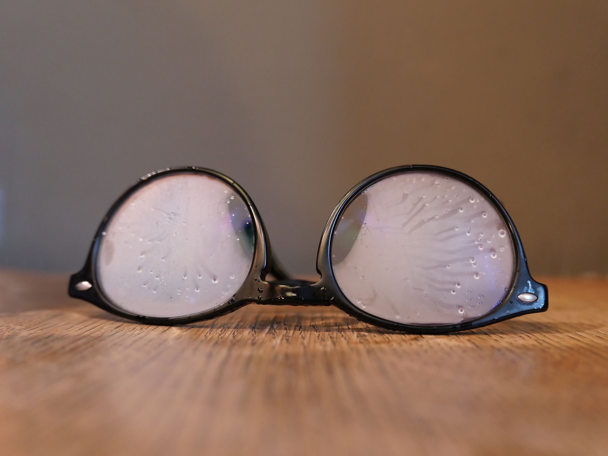 Foggy eyeglasses; Getty Images