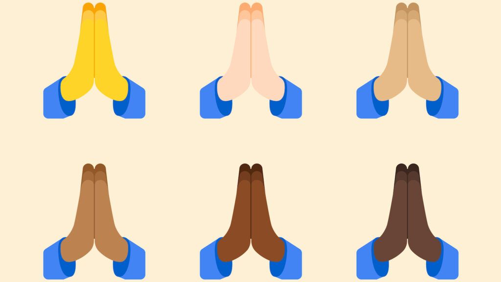 How to pray with emojis
