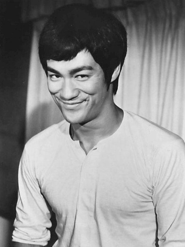 Photo of Bruce Lee from the film Fists of Fury (National General Pictures)